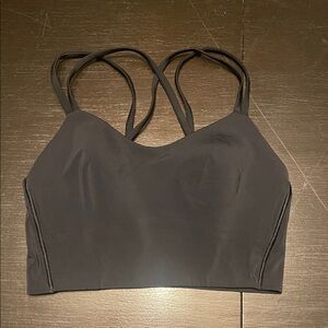 Lululemon Athletica Black Double-Strap Sports Bra